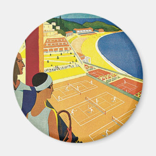Tennis in Monte Carlo Magnet