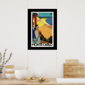 Tennis in Monte Carlo Poster (Küche)