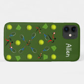Tennis iPhone Hülle (Rückseite (Horizontal))