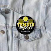 Tennis Irgendjemand? | Gelb Button (Beispiel)