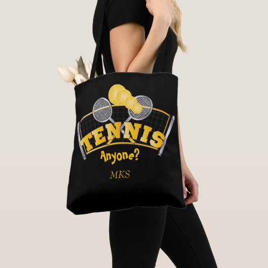 Tennis Irgendjemand? - Gelbe Tasche (Von Nahem)