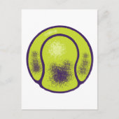 Tennis Irgendjemand? Postkarte (Vorderseite)