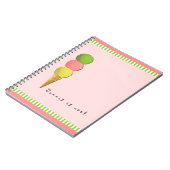 Tennis ist Cool Notizblock (Linke Seite)