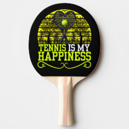 Tennis ist mein Glück Tischtennis Schläger