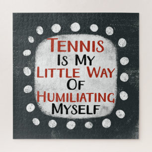 Tennis ist mein kleines Jigsaw-Puzzle Puzzle
