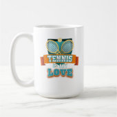 Tennis ist meine Liebe Tasse (Links)