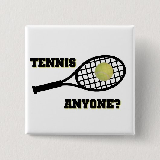 Tennis jedermann? button (Vorderseite)