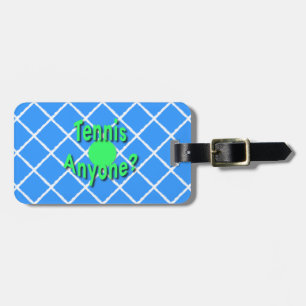 Tennis jedermann? Gewohnheit Gepäckanhänger