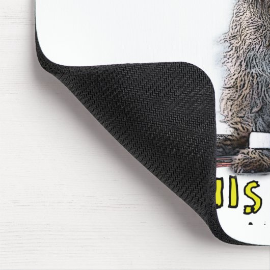 Tennis jedermann? mousepad (Ecke)