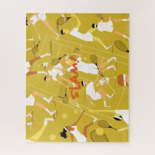 Tennis-Jigsaw-Puzzle Puzzle (Vertikal)