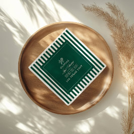 Tennis-Junggesellin letzter Schwung vor dem Ring Serviette