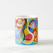 Tennis Kaffeetasse (Mittel)