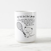 Tennis Kaffeetasse (Mittel)