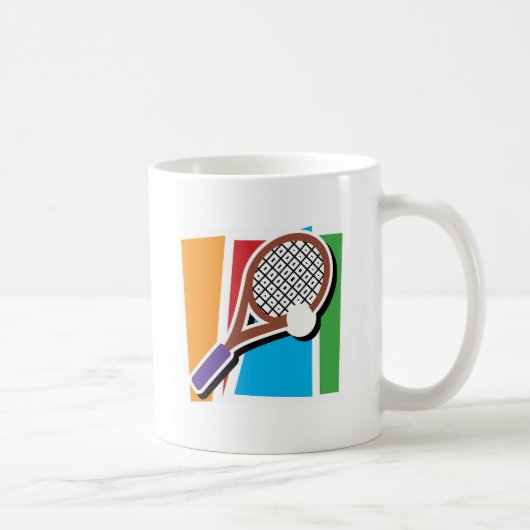 Tennis Kaffeetasse (Rechts)