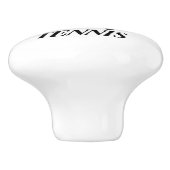 Tennis Keramikknauf (Seitenansicht)