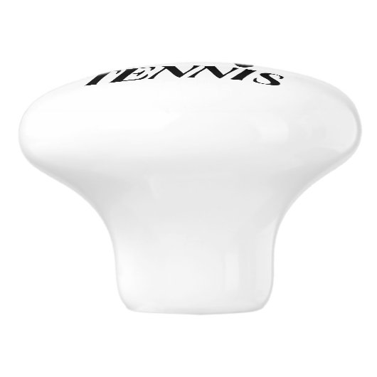 Tennis Keramikknauf (Seitenansicht)