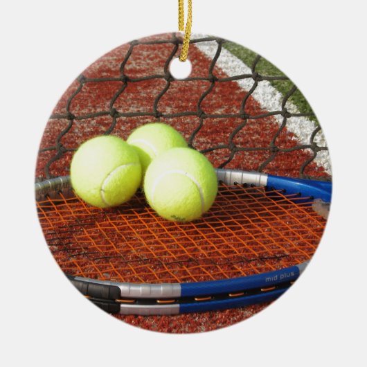 Tennis Keramikornament (Vorne)