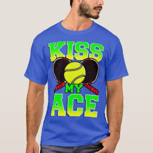 Tennis Kiss My Ace Trainer Team Turnier T-Shirt