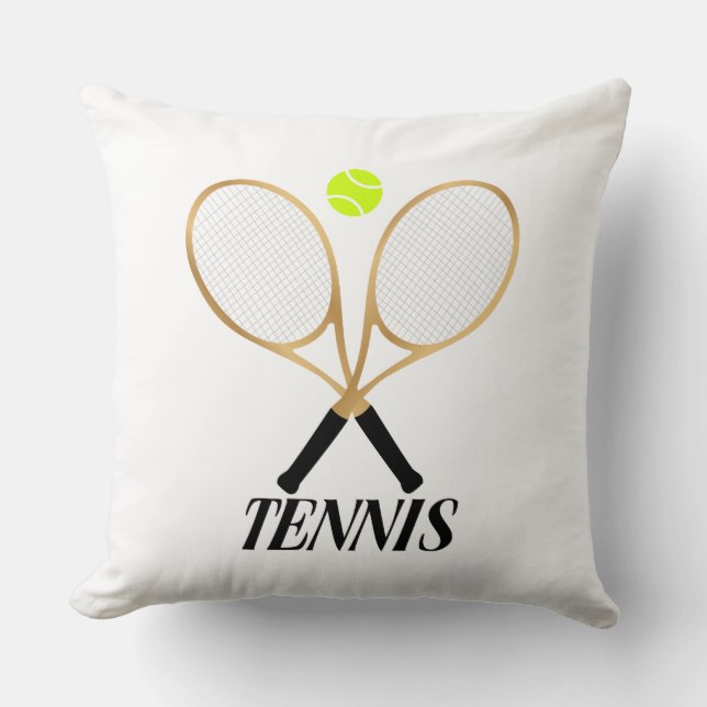 Tennis Kissen (Vorderseite)