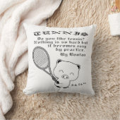 Tennis Kissen (Decke)