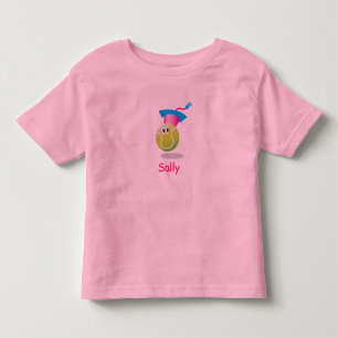 Tennis-Knirps Academy_front u. back_personalized Kleinkind T-shirt