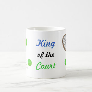 Tennis - König des Courts Kaffeetasse