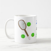 Tennis - König des Gerichtshofes Kaffeetasse (Links)