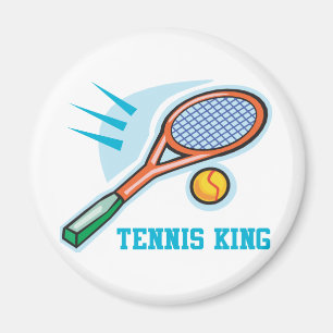 Tennis-König Magnet