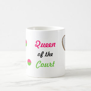 Tennis - Königin des Courts Kaffeetasse