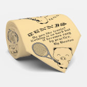 Tennis Krawatte (Gerollt)