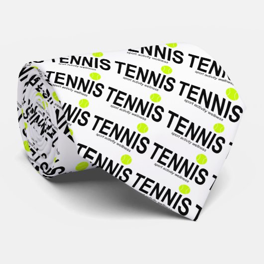 Tennis Krawatte (Gerollt)