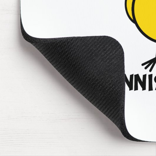 Tennis-Küken Mousepad (Ecke)