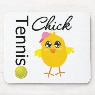 Tennis-Küken-Spieler Mousepad
