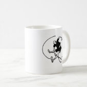 Tennis-Kunst durch Kyle T. Webster Kaffeetasse (VorderseiteRechts)