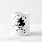 Tennis-Kunst durch Kyle T. Webster Kaffeetasse (Mittel)