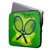 Tennis-Laptop-Hülse Laptopschutzhülle (Vorderseite Links)