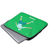 Tennis Laptopschutzhülle (Vorne Knopf)