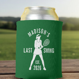 Tennis Last Swing Before the Ring Bachelorette Dosenkühler