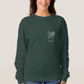 Tennis Last Swing Before The Ring Bachelorette Sweatshirt (Vorderseite)