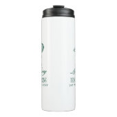 Tennis Last Swing Before The Ring Bachelorette Thermosbecher (Vorderseite)