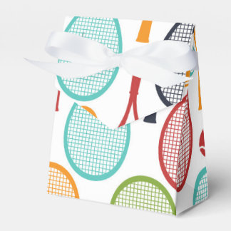 Tennis Leckerei Box für Tennis Party Dekorationen Geschenkschachtel