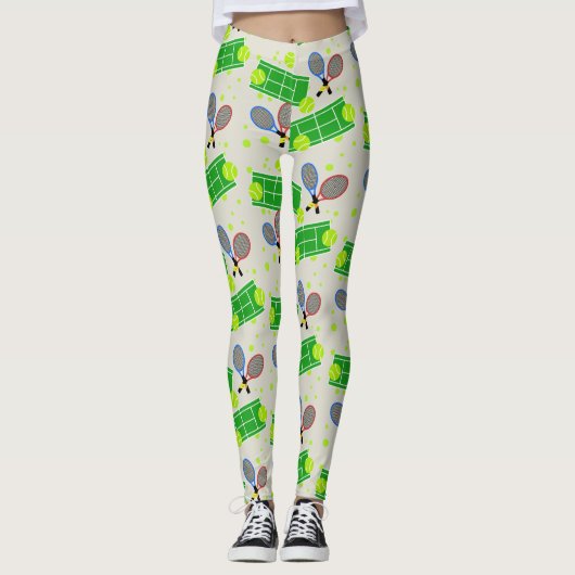 Tennis Leggings (Vorderseite)