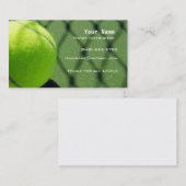 Tennis-Lehrer Visitenkarte (Vorne/Hinten)