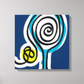 Tennis Leinwand Art Printdesign (Vorderseite)