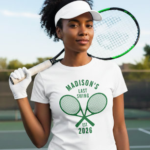 Tennis Letzter Schlag Vor Dem Ring Junggesellinnen T-Shirt
