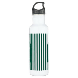 Tennis letzter Schwung vor dem Ring Junggesellinne Edelstahlflasche