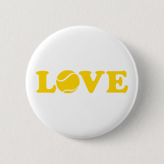 Tennis-Liebe Button