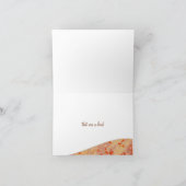 Tennis Liebe Dankeskarte (Innenseite)