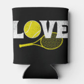 Tennis-Liebe Dosenkühler (Rückseite)