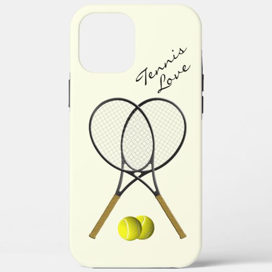 Tennis Liebe Doubles Case-Mate iPhone Hülle (Rückseite)